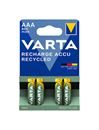 Varta Uppladningsbara Batterier Recycled Agaton, AAA, 800 mAh, 4-pack, från 10 förpackningar