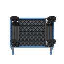 Plattformsvagn Line, med 3 höga väggar, LxB 1050 x 700 mm, massivgummihjul