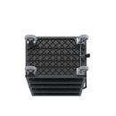 Hyllvagn CustomLine, 5 hyllor, med centralbroms, antracitgrå RAL 7016