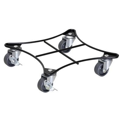 Blomvagn Retro Wagner, lastkapacitet 60 kg, 2-pack, LxB 220 x 220 mm, svart