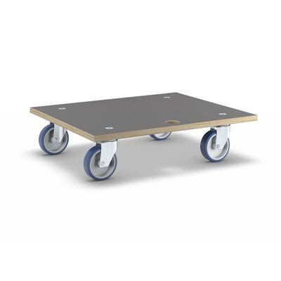 Tralla Bele, rektangulär, med FSC®-certifiering, LxBxH 590 x 490 x 150 mm, lastkapacitet 500 kg
