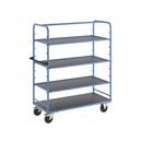 Hyllvagn Grotte, för 8 hyllplan, inkl. 3 hyllplan