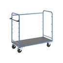 Hyllvagn Grotte, för 5 hyllplan, inkl. 3 hyllplan, med gallerhyllor