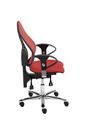 Kontorsstol Sitness 15, med Body Balance Tec®, ryggstöd med nätklädsel, röd