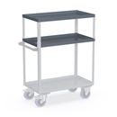 Hyllplan till hyllvagn med sarg  CustomLine, för hyllvagn med sarg, antracitgrå