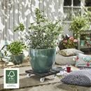 Blomvagn Komposit WPC Wagner, lastkapacitet 120 kg, LxB 385 x 385 mm, antracit