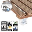 Blomvagn Komposit WPC Wagner, lastkapacitet 120 kg, LxB 385 x 385 mm, ockra