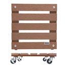 Blomvagn Komposit WPC Wagner, lastkapacitet 80 kg, LxB 290 x 290 mm, ockra