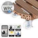 Blomvagn Komposit WPC Wagner, lastkapacitet 150 kg, LxB 385 x 385 mm, ockra