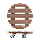 Blomvagn Komposit WPC Wagner, lastkapacitet 100 kg, LxB 290 x 290 mm, ockra