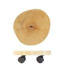 Blomvagn Massiv Björk Wagner, lastkapacitet 50 kg, 2-pack, lastyta LxB 250–300 mm