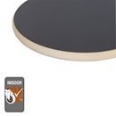 Blomvagn MDF Wagner, lastkapacitet 100 kg, LxB 295 x 295 mm, svart, 2-pack