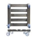 Blomvagn Vintage Wagner, lastkapacitet 150 kg, LxB 400 x 400 mm, gröngrå