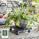 Blomvagn Vintage Wagner, lastkapacitet 150 kg, 2-pack, LxB 290 x 290 mm, gröngrå