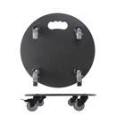 Blomvagn Laminat HPL Wagner, lastkapacitet 100 kg, HPL, Ø 380 mm, svart