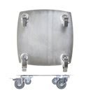 Blomvagn Retro Galvaniserad Wagner, lastkapacitet 150 kg, stål, galvaniserat, Ø 300 mm, silver