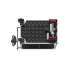 Eldriven Rullvagn Edessa, 2 hyllplan av plast, LxBxH 1670 x 800 x 1300 mm, galvaniserad