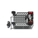 Eldriven Rullvagn Edessa, 2 hyllplan galvaniserade, LxBxH 1470 x 700 x 1300 mm, galvaniserad