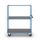 Hyllvagn Grotte, för 8 hyllplan, inkl. 1 hyllplan