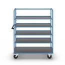 Hyllvagn Grotte, för 8 hyllplan, inkl. 4 hyllplan