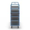 Hyllvagn Grotte, för 8 hyllplan, inkl. 4 hyllplan