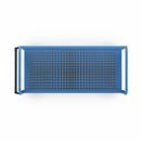 Hyllvagn Grotte, för 5 hyllplan, inkl. 4 hyllplan, med gallerhyllor