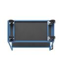 Hyllvagn Grotte, för 5 hyllplan, inkl. 1 hyllplan