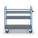 Hyllvagn Grotte, för 5 hyllplan, inkl. 2 hyllplan