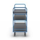 Hyllvagn Grotte, för 5 hyllplan, inkl. 2 hyllplan