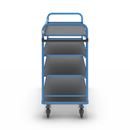 Hyllvagn Grotte, för 5 hyllplan, inkl. 3 hyllplan