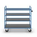 Hyllvagn Grotte, för 5 hyllplan, inkl. 3 hyllplan