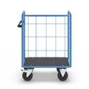 Postbur 500 kg Noor, med gallerväggar, på 3 sidor, längd 950 mm