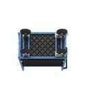 Postbur 500 kg Noor, med gallerväggar, på 3 sidor, längd 950 mm, inkl. 2 hyllplan