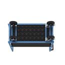 Postbur 500 kg Noor, med gallerväggar, på 3 sidor, längd 1220 mm, inkl. 1 hyllplan