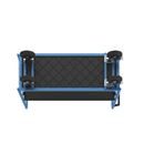 Postbur 500 kg Noor, med gallerväggar, på 3 sidor, längd 1420 mm, inkl. 1 hyllplan