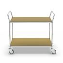 Hyllvagn Telma ESD, 4 länkhjul, 2 hyllor, LxBxH 1070 x 585 x 940 mm