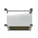 Hyllvagn Telma ESD, 4 länkhjul, 3 hyllor, LxBxH 1070 x 585 x 940 mm, 2 med broms