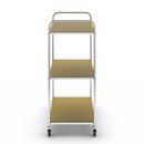 Hyllvagn Telma ESD, 4 länkhjul, 3 hyllor, LxBxH 980 x 585 x 1445 mm