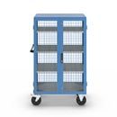 Gasskåp Loa, som vagn, lastkapacitet 500 kg, med 3 hyllplan