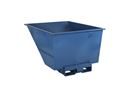 Tippcontainer Fabian, lastkapacitet 600 kg, signalblå RAL 5005, volym 900 L