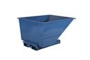 Tippcontainer Fabian, lastkapacitet 600 kg, signalblå RAL 5005, volym 900 L