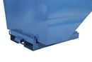 Tippcontainer Fabian, lastkapacitet 600 kg, signalblå RAL 5005, volym 900 L