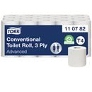 Toalettpapper Olivia, tissue, 3 lager, vit, förpackning 30 rullar à 250 ark, från 21 fp