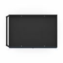 Verkstadsvagn Indra, stålplåt på 3 sidor, dörrar av Makrolon®, utan hyllplan