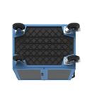 Verkstadsvagn Indra, stålplåt på 3 sidor, dörrar av Makrolon®, utan hyllplan