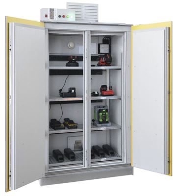 Säkerhetsskåp för batteriförvaring Ava