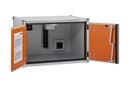 Batteriskåp Arthur, utan fötter, höjd 520 mm, 230 V, orange/grå