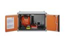 Batteriskåp Sasha, BxD 890 x 660 mm, 230 V, utan fötter