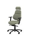 Kontorsstol Sverigestolen 820, multifunktionellt armstöd, grön Capture