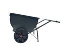 Skottkärra, tippbar Hilda, massivgummi, LxH 1450 x 975 mm, 250 l